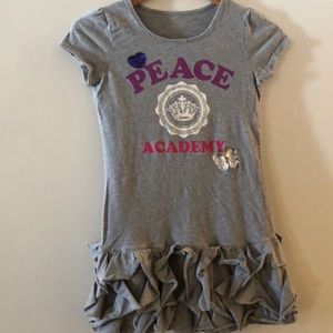 Girls Ruffled Bottom Dress